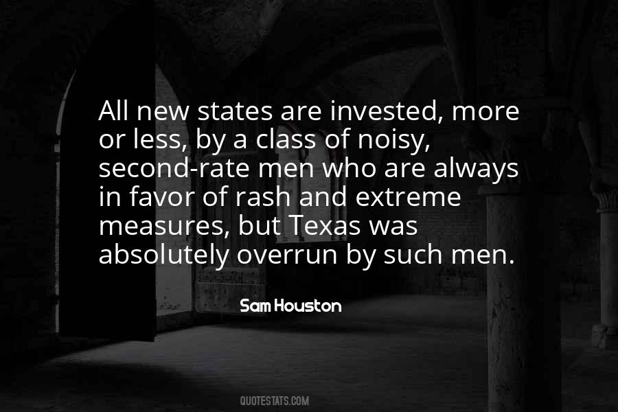 Quotes About Sam Houston #899602