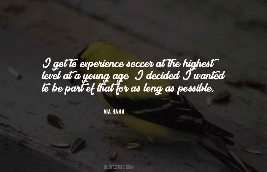 Quotes About Mia Hamm #809264