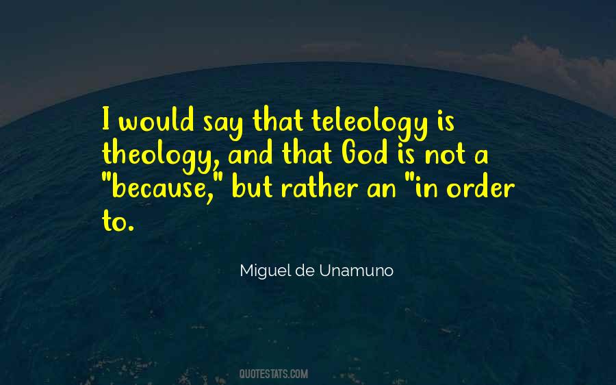 Teleology Quotes #233820