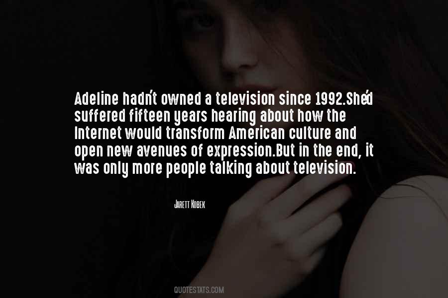 Television And Culture Quotes #1879400 Television And Culture Quotes #1879400