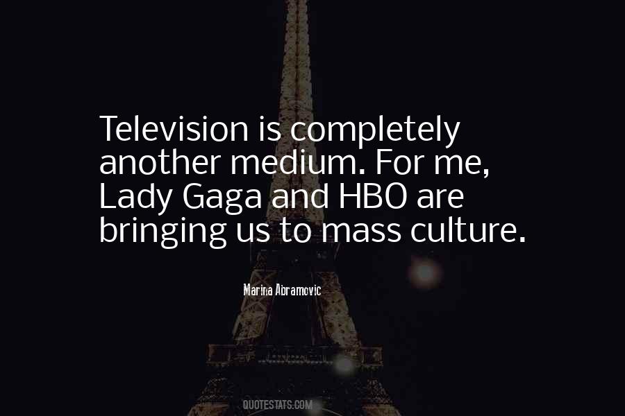 Television And Culture Quotes #942080