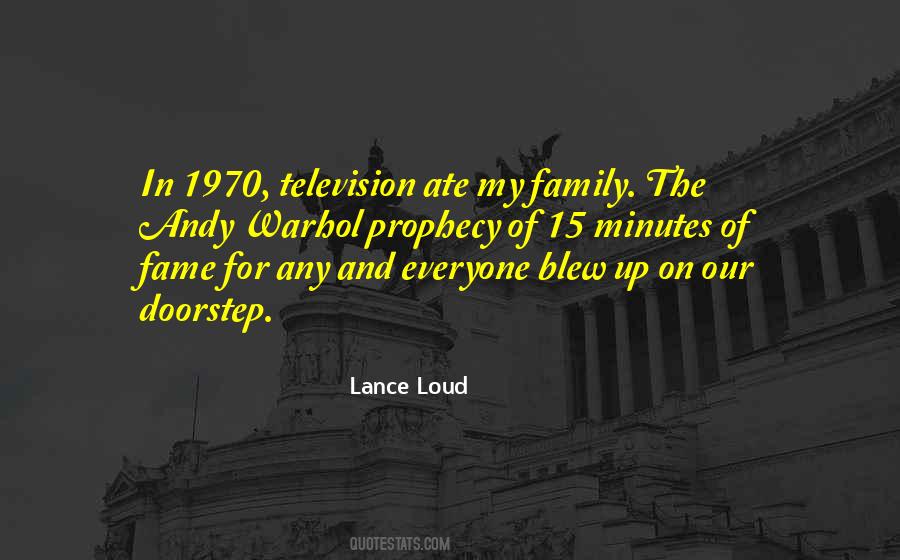 Television And Family Quotes #527792