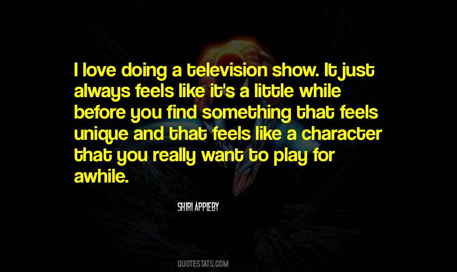 Television Show Quotes #1325289