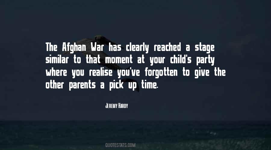 Quotes About Afghan War #868878