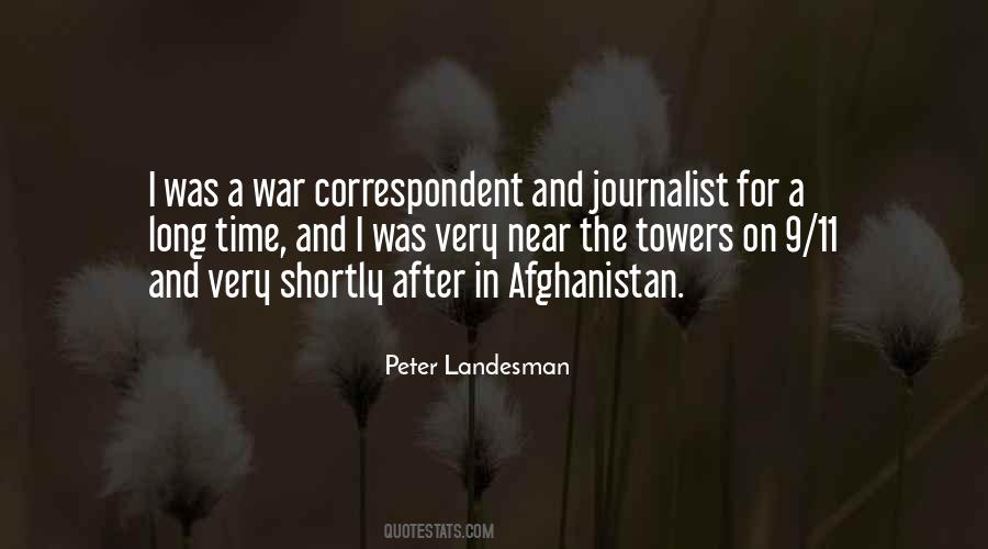Quotes About Afghanistan War #307363