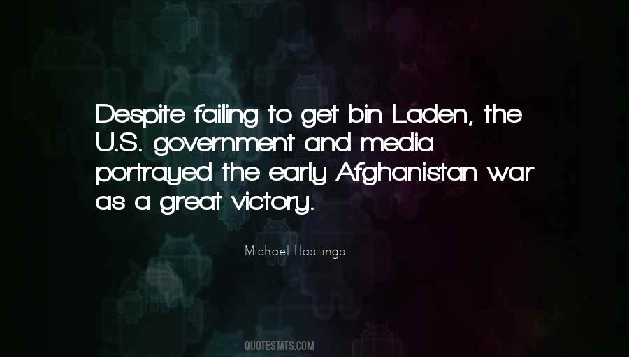Quotes About Afghanistan War #601317