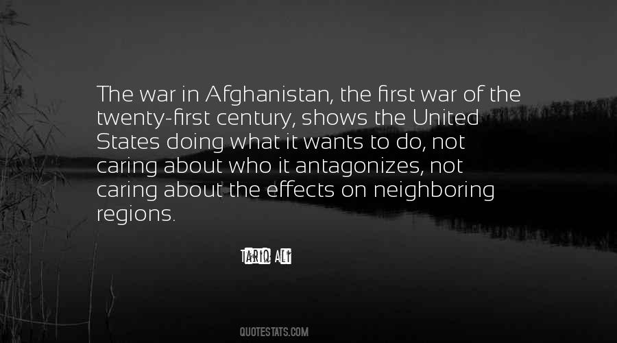 Quotes About Afghanistan War #756969