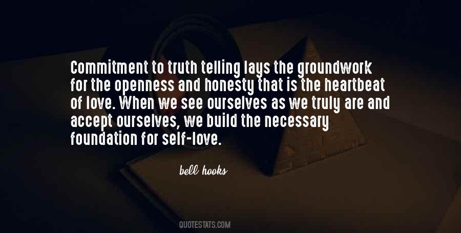 Telling The Truth Love Quotes #88127