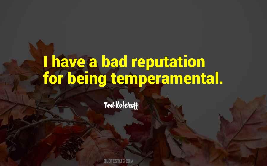 Temperamental Quotes #1582454