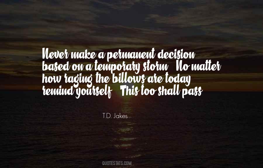 Temporary Permanent Quotes #1417300