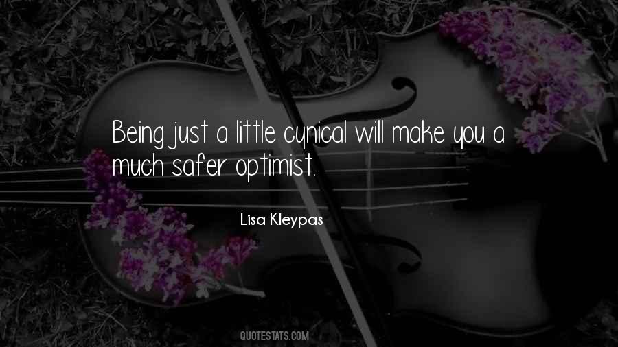 Quotes About Being An Optimist #1278503