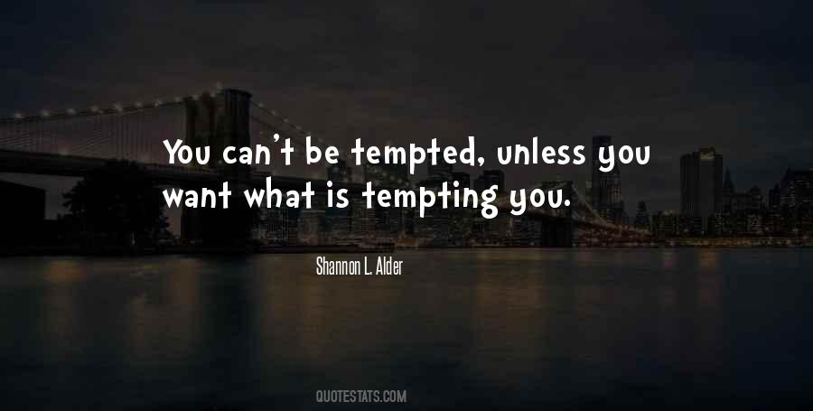 Tempting Quotes #350254