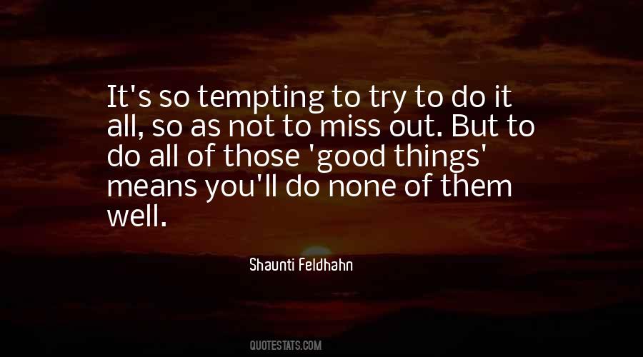 Tempting Quotes #524764