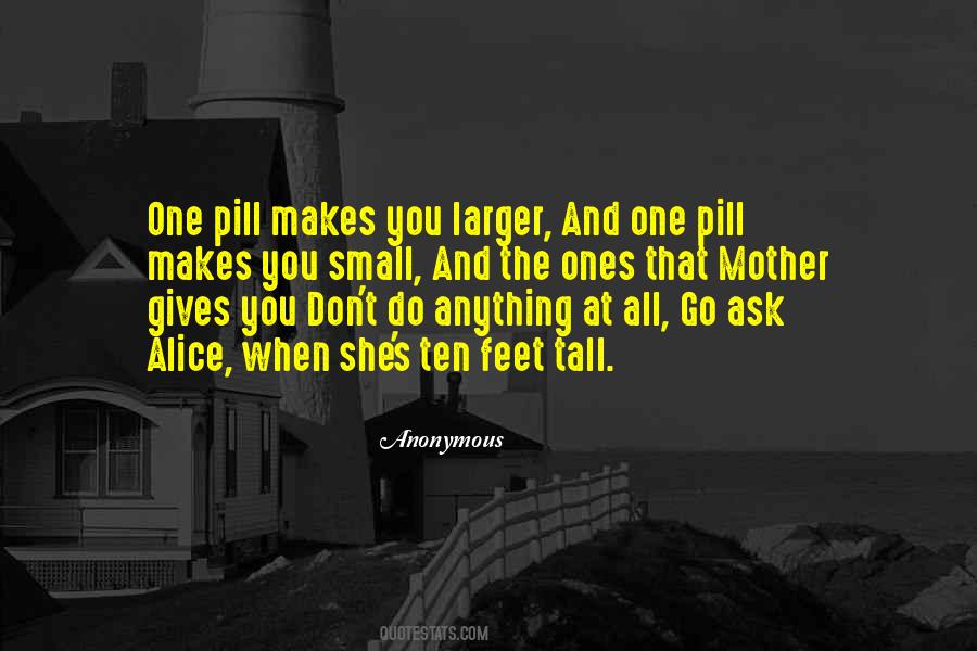 Ten Feet Tall Quotes #965597