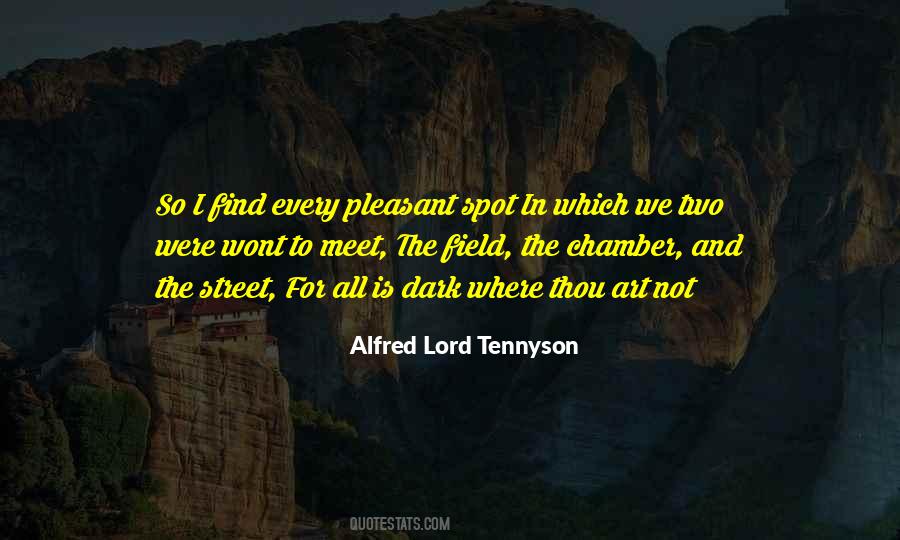 Tennyson's Quotes #46254