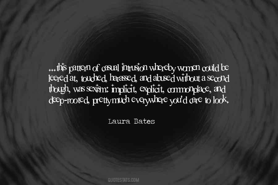 Quotes About Bates #664775