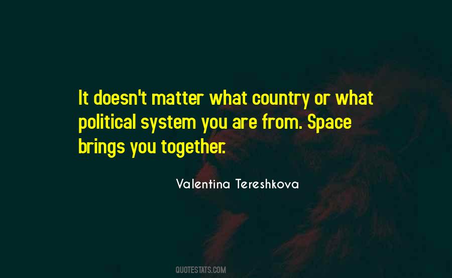 Tereshkova Quotes #800066