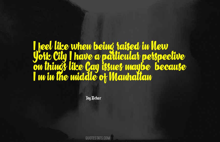 Quotes About Being In The Middle Of Things #1695657
