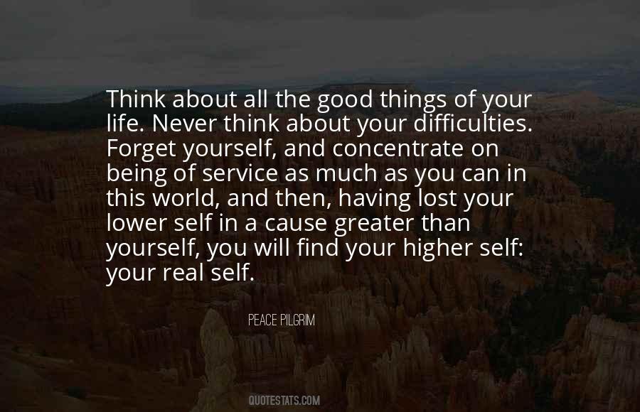 Quotes About Being In The Real World #970071