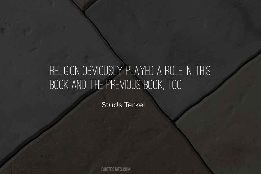 Terkel Quotes #306978