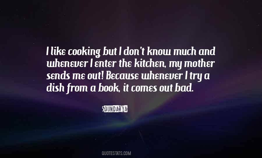 Quotes About Bad Cooking #1146457