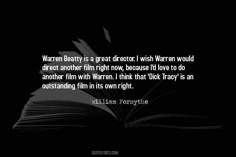 Quotes About Warren Beatty #875329