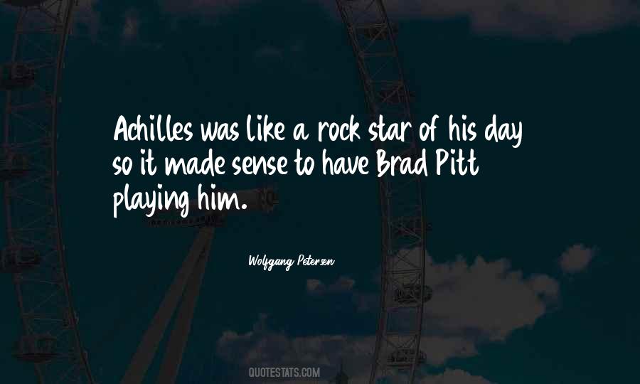 Quotes About Brad Pitt #658297