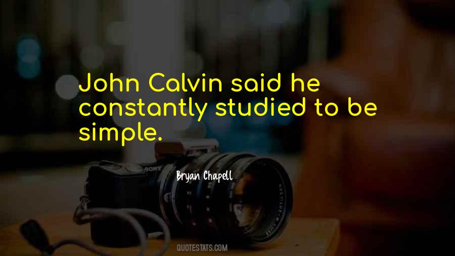 Quotes About John Calvin #1298937