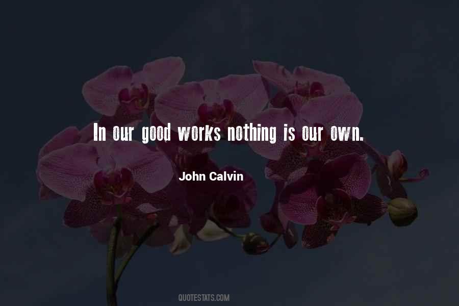 Quotes About John Calvin #148174