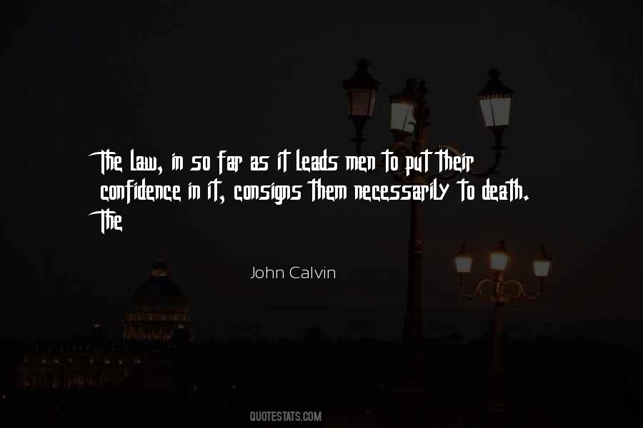 Quotes About John Calvin #190198