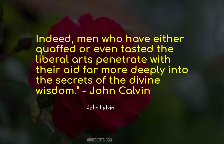 Quotes About John Calvin #317767