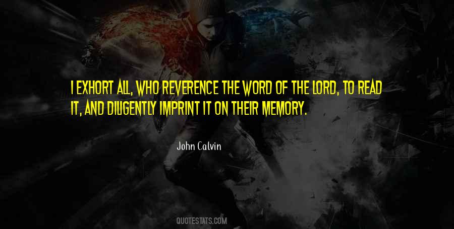 Quotes About John Calvin #7161