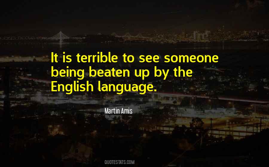 Terrible English Quotes #244857