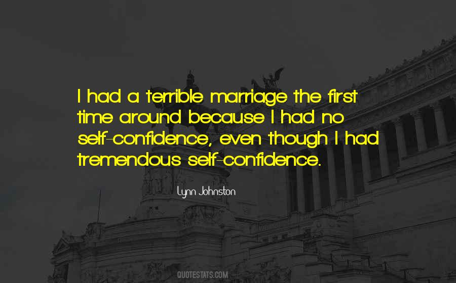 Terrible Marriage Quotes #1451366