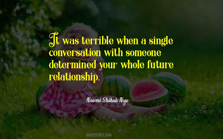 Terrible Relationship Quotes #1408923