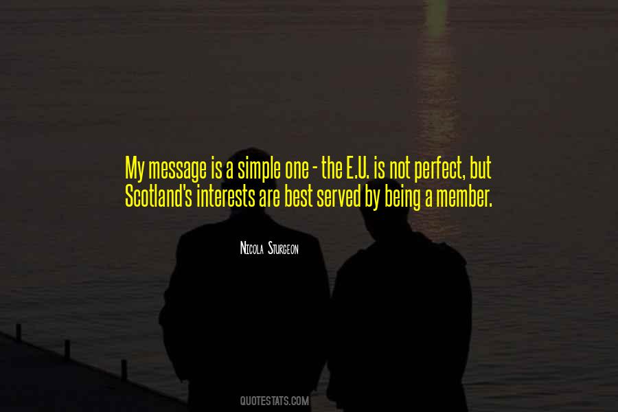 Quotes About Nicola Sturgeon #310612