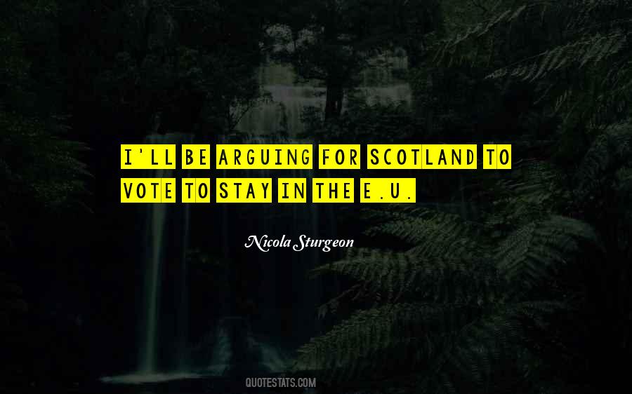 Quotes About Nicola Sturgeon #398532