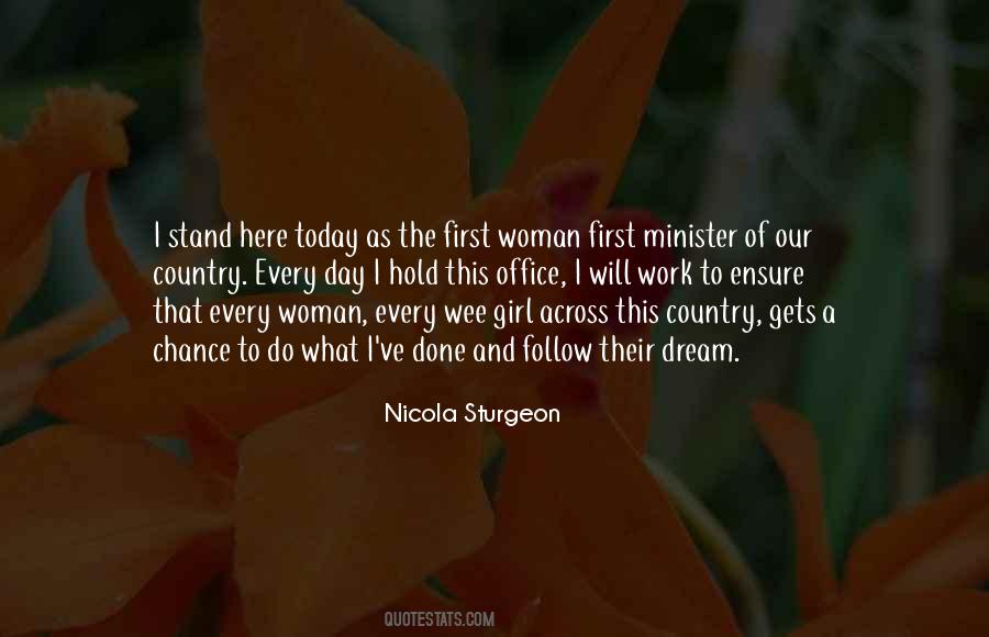 Quotes About Nicola Sturgeon #870285