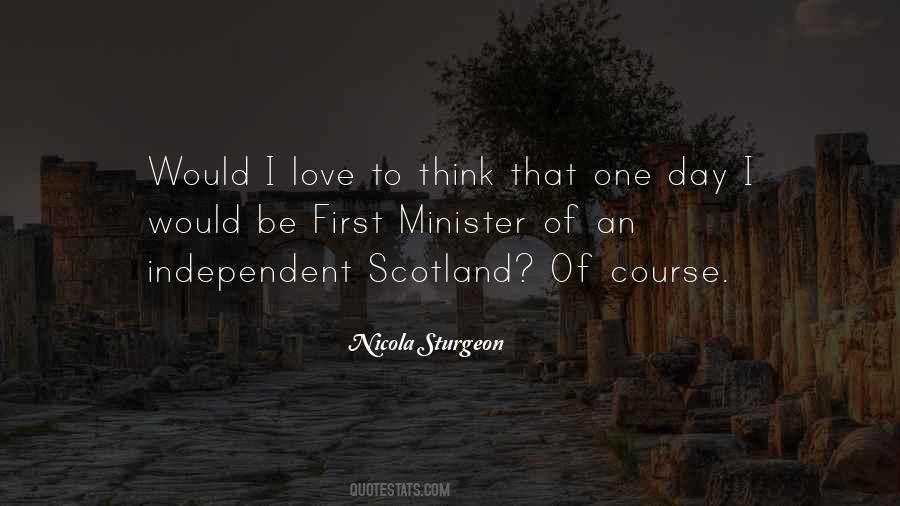 Quotes About Nicola Sturgeon #880775