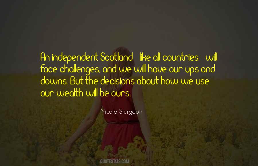 Quotes About Nicola Sturgeon #969264