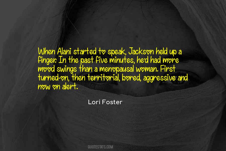 Territorial Woman Quotes #1102591