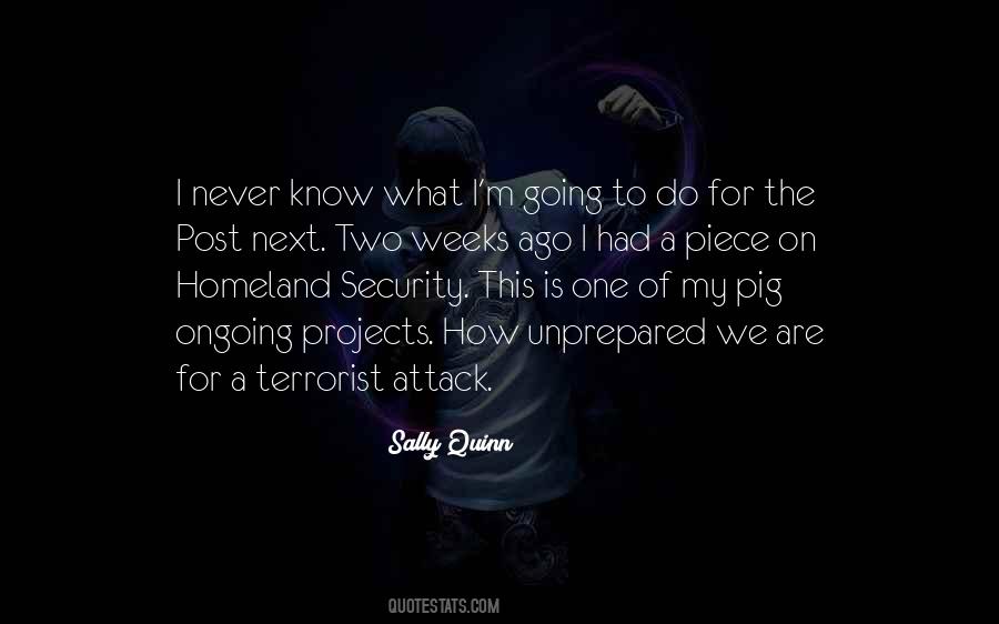 Terrorist Attack Quotes #1777576