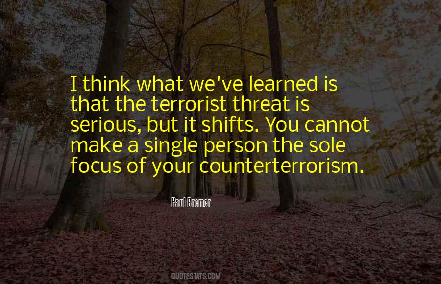 Terrorist Quotes #1340976