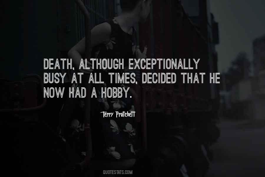 Terry Pratchett Death Quotes #1048386