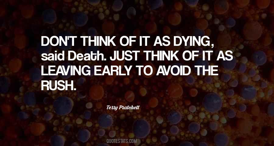 Terry Pratchett Death Quotes #1199040