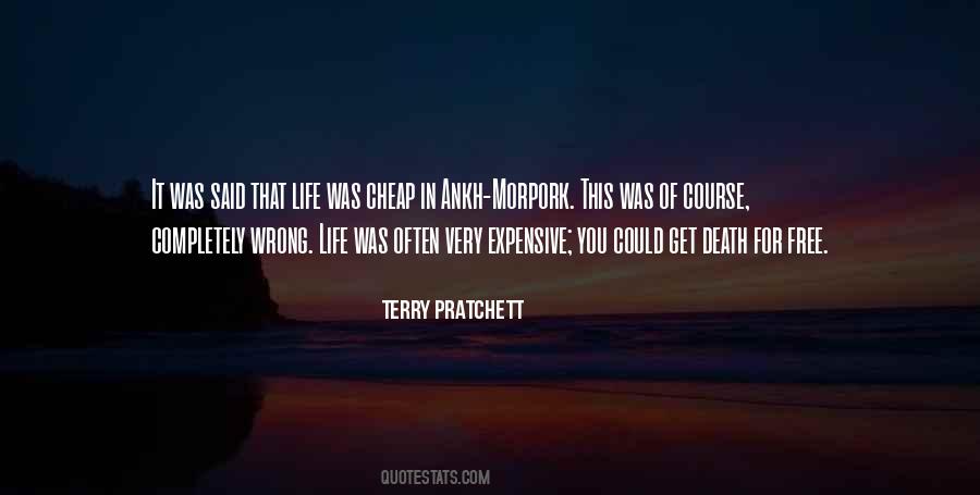 Terry Pratchett Death Quotes #504262