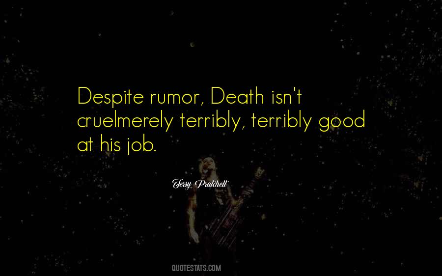 Terry Pratchett Death Quotes #670505 Terry Pratchett Death Quotes #670505