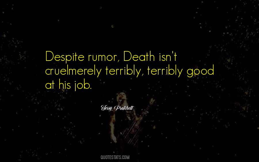 Terry Pratchett Death Quotes #670505