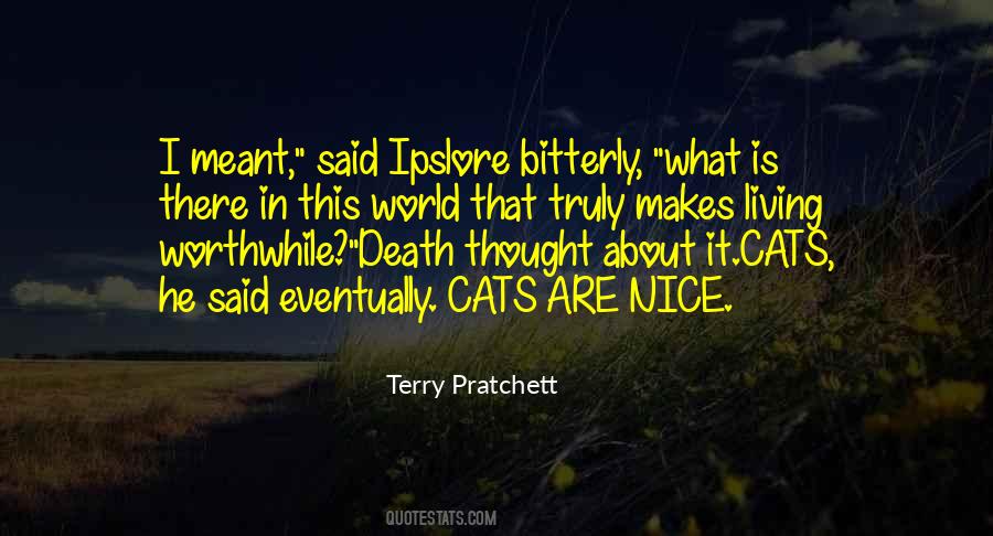Terry Pratchett Death Quotes #696167