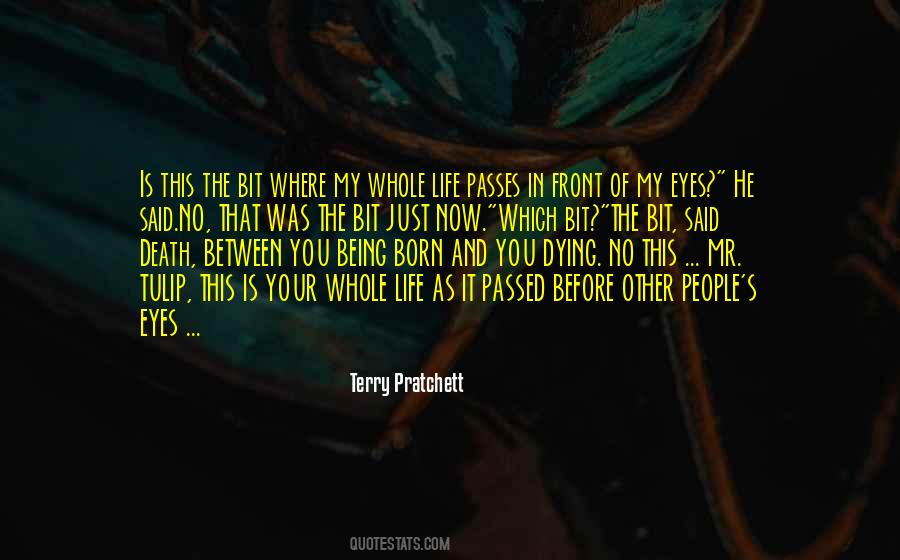 Terry Pratchett Death Quotes #722219